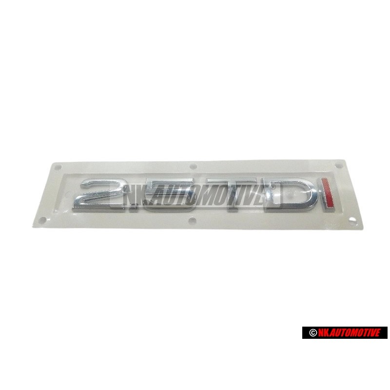 Audi Original 2.5 TDI Trasero Rotulo Insignia Emblema - 4B0853743Q 2ZZ