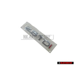Audi Original 2.5 TDI Trasero Rotulo Insignia Emblema - 4B0853743Q 2ZZ
