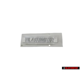 Audi Original 1.8T Trasero Rotulo Insignia Emblema Cromo - 8L0853743G 2ZZ