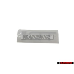 Audi Original TDI Trasero Rotulo Insignia Emblema Cromo Rojo - 4A9853737 2ZZ