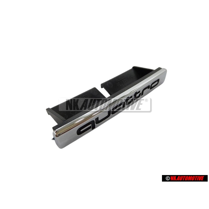 Audi Original QUATTRO Frente Rotulo Insignia Emblema Cromo - 4F0853736 2ZZ