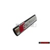 Audi Original S-LINE Frente Rotulo Insignia Emblema Cromo Rojo - 4F0853736A VUJ