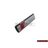 Audi Original S-LINE Frente Rotulo Insignia Emblema Cromo Rojo - 4F0853736A VUJ
