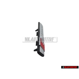 Audi Original S-LINE Frente Rotulo Insignia Emblema Cromo Rojo - 4F0853736A VUJ