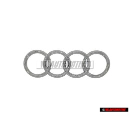 Audi Original Anillos Trasero Simbolo Insignia Emblema Cromo - 8D5853742 2ZZ