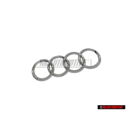 Audi Original Anillos Trasero Simbolo Insignia Emblema Cromo - 8D5853742 2ZZ
