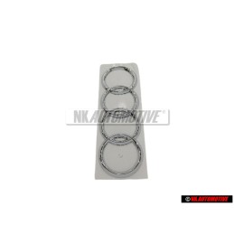 Audi Original Anillos Trasero Simbolo Insignia Emblema Cromo - 8D5853742 2ZZ