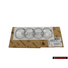 Audi Original Anillos Trasero Simbolo Insignia Emblema Cromo - 8D5853742 2ZZ