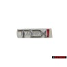 Audi Original TDI Trasero Rotulo Insignia Emblema Cromo Rojo - 8D5853737C 2ZZ