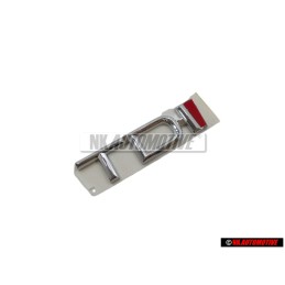 Audi Original TDI Trasero Rotulo Insignia Emblema Cromo Rojo - 8D5853737C 2ZZ