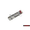 Audi Original TDI Trasero Rotulo Insignia Emblema Cromo Rojo - 8D5853737C 2ZZ