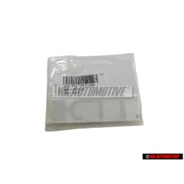 Audi Original TDI Trasero Rotulo Insignia Emblema Cromo Rojo - 8D5853737C 2ZZ