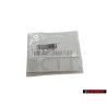Audi Original TDI Trasero Rotulo Insignia Emblema Cromo Rojo - 8D5853737C 2ZZ