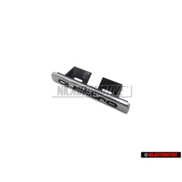 Audi Original QUATTRO Frente Rotulo Insignia Emblema Cromo - 8E0853736 2ZZ