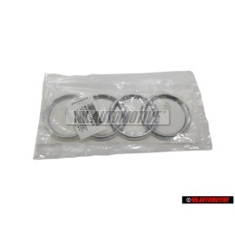 Audi Original Anillos Trasero Simbolo Insignia Emblema Cromo - 4L0853742 2ZZ