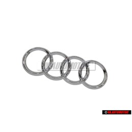 Audi Original Anillos Trasero Simbolo Insignia Emblema Cromo - 4L0853742 2ZZ