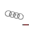 Audi Original Anillos Trasero Simbolo Insignia Emblema Cromo - 4L0853742 2ZZ