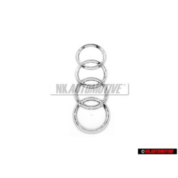Audi Original Anillos Trasero Simbolo Insignia Emblema Cromo - 4L0853742 2ZZ