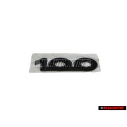 Audi Original 100 Trasero Rotulo Insignia Emblema Negro - 431853741A 2FA