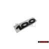 Audi Original 100 Trasero Rotulo Insignia Emblema Negro - 431853741A 2FA