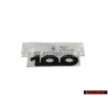 Audi Original 100 Trasero Rotulo Insignia Emblema Negro - 431853741A 2FA