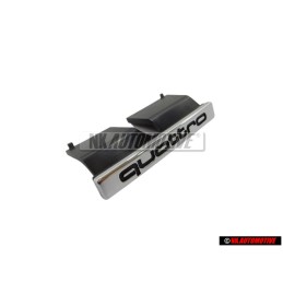 Audi Original QUATTRO Frente Rotulo Insignia Emblema Cromo - 8J0853736 2ZZ
