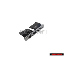Audi Original QUATTRO Frente Rotulo Insignia Emblema Cromo - 8J0853736 2ZZ