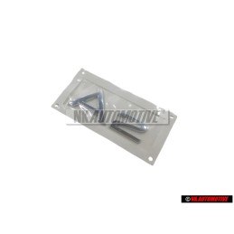 Audi Original A2 Trasero Rotulo Insignia Emblema Cromo - 8Z0853741B 2ZZ
