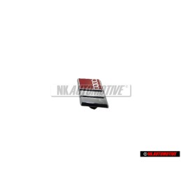 Audi Original S4 Volante Rotulo Insignia Emblema Cromo Rojo - 8A0419685B