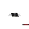 Audi Original S4 Volante Rotulo Insignia Emblema Cromo Rojo - 8A0419685B