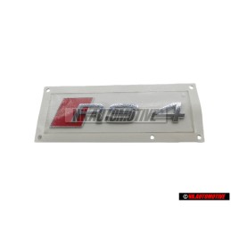 Audi Original RS4 Trasero Rotulo Insignia Emblema Cromo Rojo - 8D9853740 2ZZ