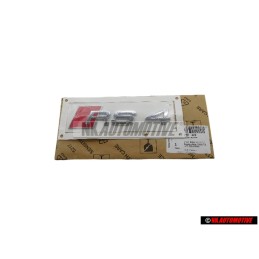 Audi Original RS4 Trasero Rotulo Insignia Emblema Cromo Rojo - 8D9853740 2ZZ