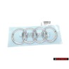 Audi Original Anillos Trasero Simbolo Insignia Emblema Cromo - 4F9853742 2ZZ