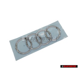 Audi Original Anillos Trasero Simbolo Insignia Emblema Cromo - 4F9853742 2ZZ
