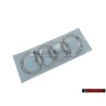 Audi Original Anillos Trasero Simbolo Insignia Emblema Cromo - 4F9853742 2ZZ