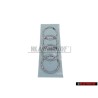 Audi Original Anillos Trasero Simbolo Insignia Emblema Cromo - 4F9853742 2ZZ