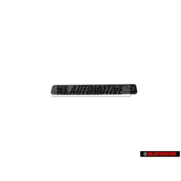 Audi Original QUATTRO Tablero Rotulo Insignia Emblema Negro - 857853681A 01C