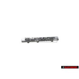 Audi Original QUATTRO Tablero Rotulo Insignia Emblema Cromo - 4D0853682 2ZZ