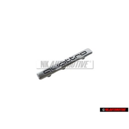 Audi Original QUATTRO Tablero Rotulo Insignia Emblema Cromo - 4D0853682 2ZZ
