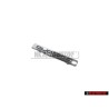 Audi Original QUATTRO Tablero Rotulo Insignia Emblema Cromo - 4D0853682 2ZZ
