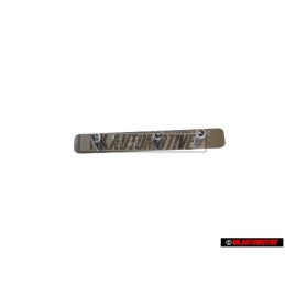 Audi Original QUATTRO Tablero Rotulo Insignia Emblema Cromo - 4D0853682 2ZZ