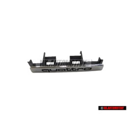 Audi Original QUATTRO Frente Rotulo Insignia Emblema Cromo - 4A5853736B 2ZZ