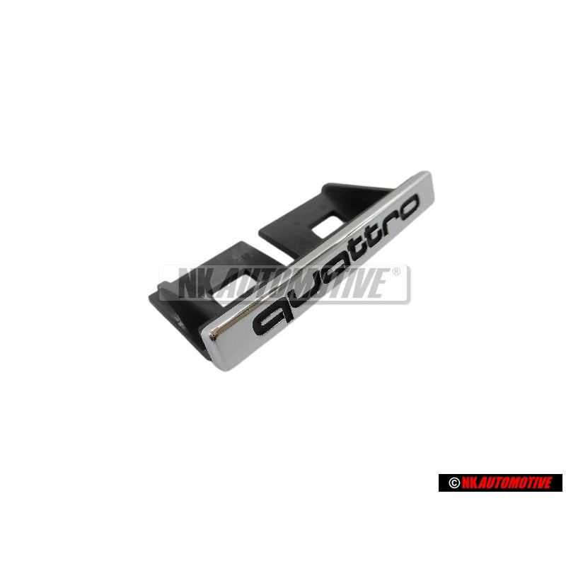 Audi Original QUATTRO Frente Rotulo Insignia Emblema Cromo - 8P4853736B 2ZZ