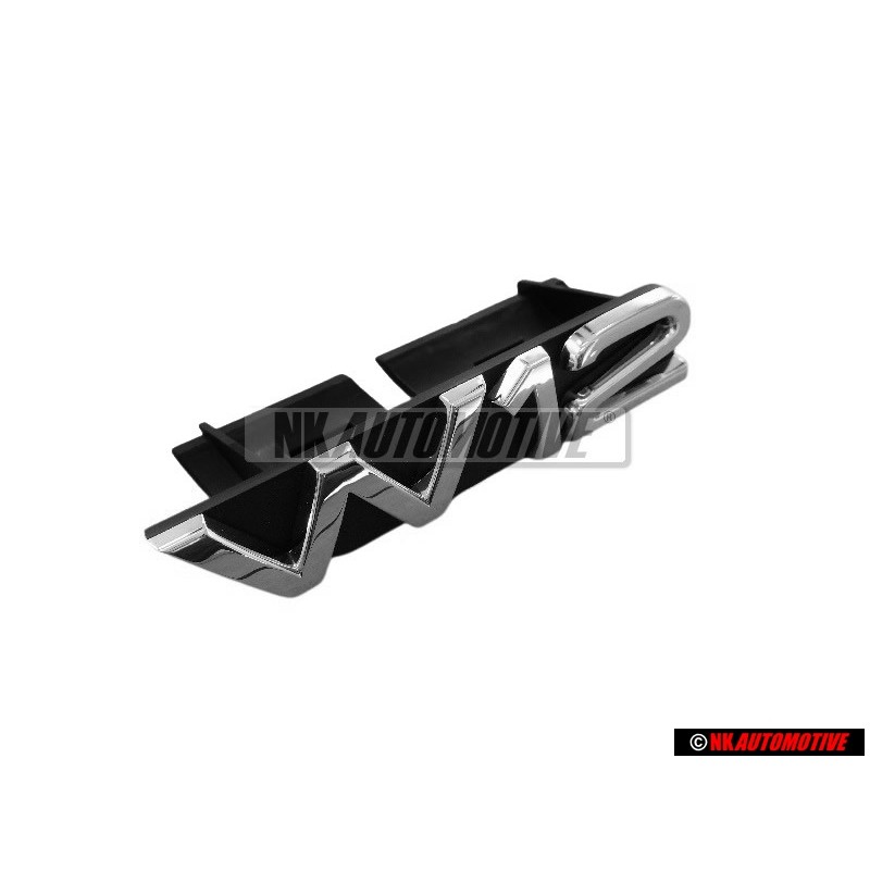 Audi Original W12 Frente Rotulo Insignia Emblema Cromo - 4E0853738 2ZZ