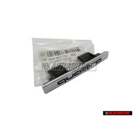 Audi Original QUATTRO Frente Rotulo Insignia Emblema Cromo - 8D0853736 2ZZ