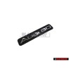 Audi Original AUDI 80 Tablero Rotulo Insignia Emblema Negro Cromo - 8A0853681D