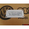 Audi Original V8 Trasero Rotulo Insignia Emblema Cromo - 8E0853601B