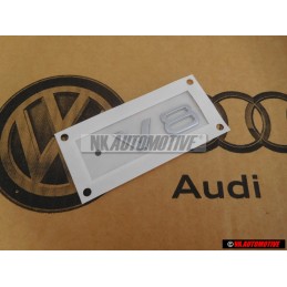 Audi Original V8 Trasero Rotulo Insignia Emblema Cromo - 8E0853601B