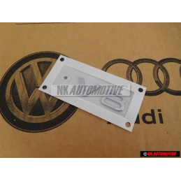 Audi Original V8 Trasero Rotulo Insignia Emblema Cromo - 8E0853601B