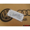Audi Original V8 Trasero Rotulo Insignia Emblema Cromo - 8E0853601B